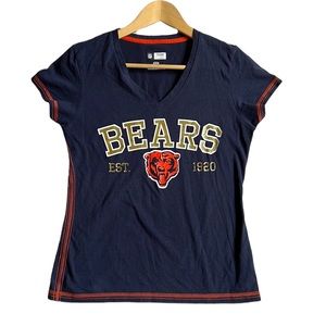 NFL‎ Team Apparel Bears Women's Graphic Tee Shirt Size Medium